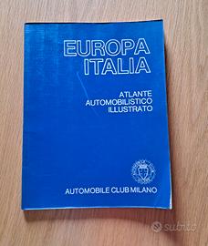Atlante automobilistico illustrato anni 70