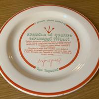 Piatto Ugo Tognazzi vintage