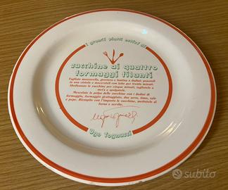 Piatto Ugo Tognazzi vintage
