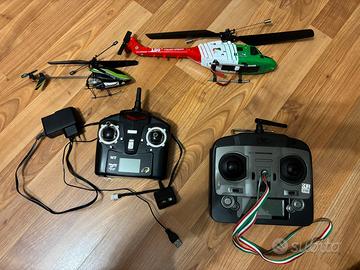 Elicotteri radiocomandati non funzionanti