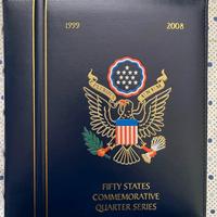 Collezione 25 cent. 50 Stati Uniti d'America