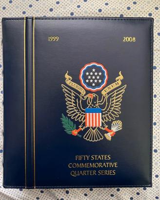 Collezione 25 cent. 50 Stati Uniti d'America