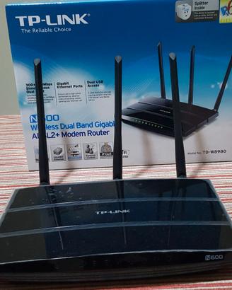 TP-Link TD-W8980 Modem Router Wireless N600