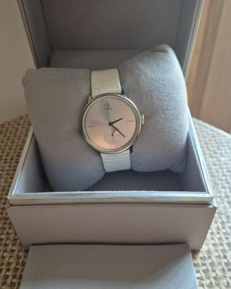 Orologio Calvin Klein Donna Swiss Made Bianco