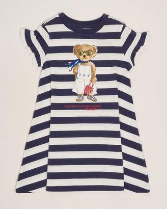 POLO RALPH LAUREN - Abito bambina in cotone