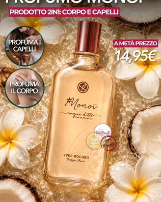 Profumo Monoi Yves Rocher 