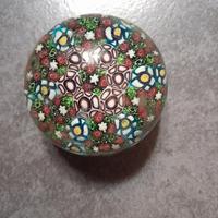 Fermacarte millefiori Murano