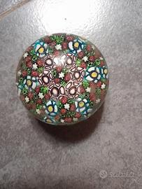 Fermacarte millefiori Murano