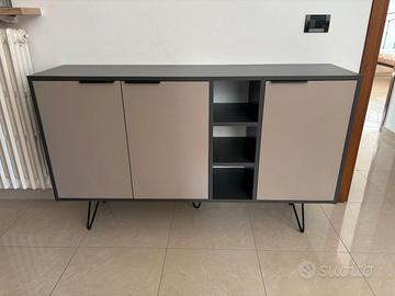 Mobile madia Daiquiri 142x83 cm Grigio