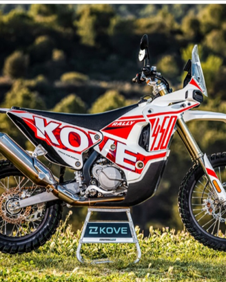 Kove 450 rally .La regina della Dakar a km 0