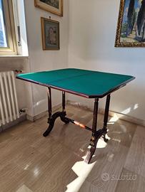 Tavolo da gioco pieghevole stile inglese