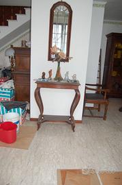 Consolle con specchiera