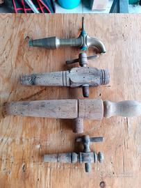 vecchi rubinetti per botti.