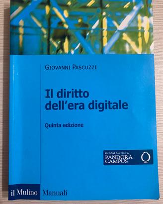 Libro il diritto dell’era digitale