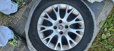 cerchi e gomme fiat grande punto 15"  invernali