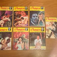 🧛 Lotto 7 Fumetti: IL VAMPIRO - Serie Cult Horror