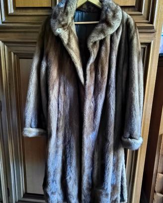 PELLICCIA ARTIGIANALE VISONE TAUPE