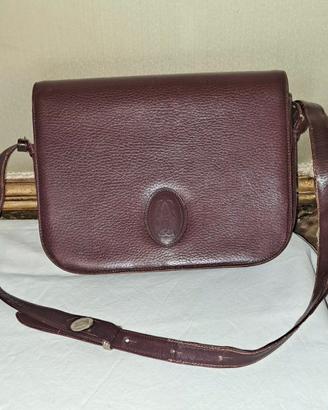 Borsa Cartier a tracolla  in vera pelle 