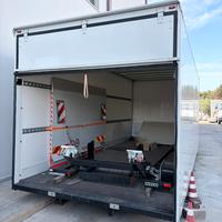 Allestimento furgone 75q.li con sponda idraulica