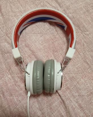 Cuffie con filo SBS bandiera UK