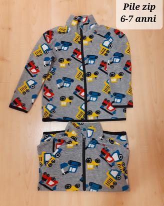 2 pile leggeri 6-7 anni Bambino 