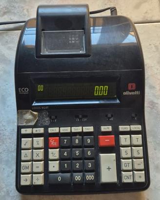 CALCOLATRICE STAMPANTE CARTA OLIVETTI LOGOS914T