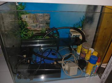 Acquario filtri e lampade tetra ex 800 plus