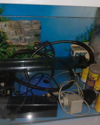 Acquario filtri e lampade tetra ex 800 plus