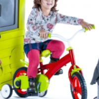 Bicicletta con rotelle