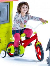 Bicicletta con rotelle