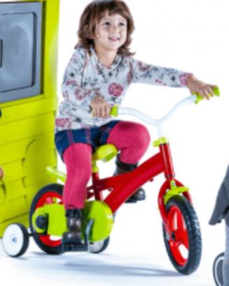 Bicicletta con rotelle
