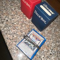 Carte yugioh 2 deck box + carte numero e altro