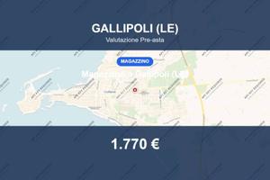 Immobile in asta di 9 m² a Gallipoli
