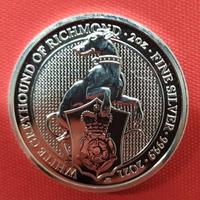 2021 Queen's Beast The White Greyhound of Richmond