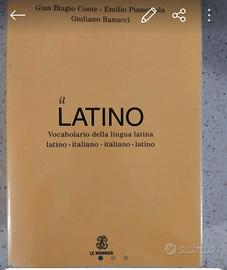 dizionario latino rilegato mai usato