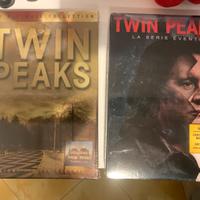 I due cofanetti dvd delle 3 stagioni di twin peaks