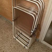 Set di 4 sedie Plia Anonima Castelli anno 80'