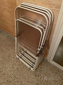 Set di 4 sedie Plia Anonima Castelli anno 80'