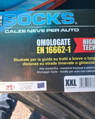 calze neve nuove