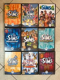 Collezione Sims giochi PC