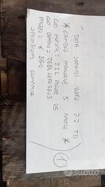 CAMBIO MANUALE 5M TATA SAFARI 2010 2.2 TD