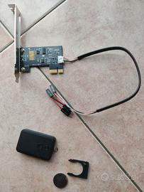 Scheda PCIe per accedere PC con telecomando