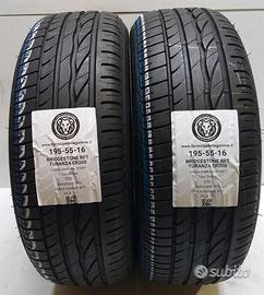 2 gomme 195 55 16 bridgestone rft a37661