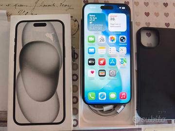 iPhone 15 plus 128 GB black
