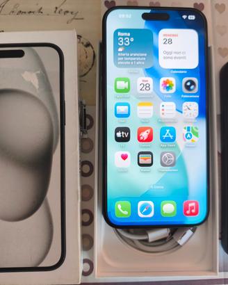 iPhone 15 plus 128 GB black