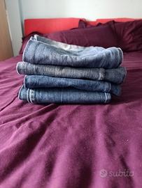 lotto 4 pantaloni jeans lungo Celio 