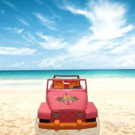 Jeep Barbie Beach Cruise Rosa