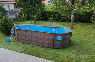 Piscina Bestway ovale 549x274x122cm