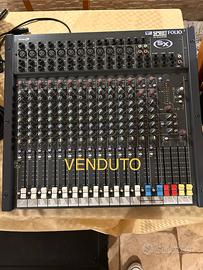 Mixer soundcraft folio sx VENDUTO