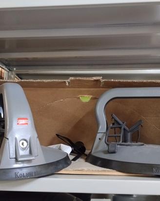Porta sci portasci magnetico per auto portapacchi 